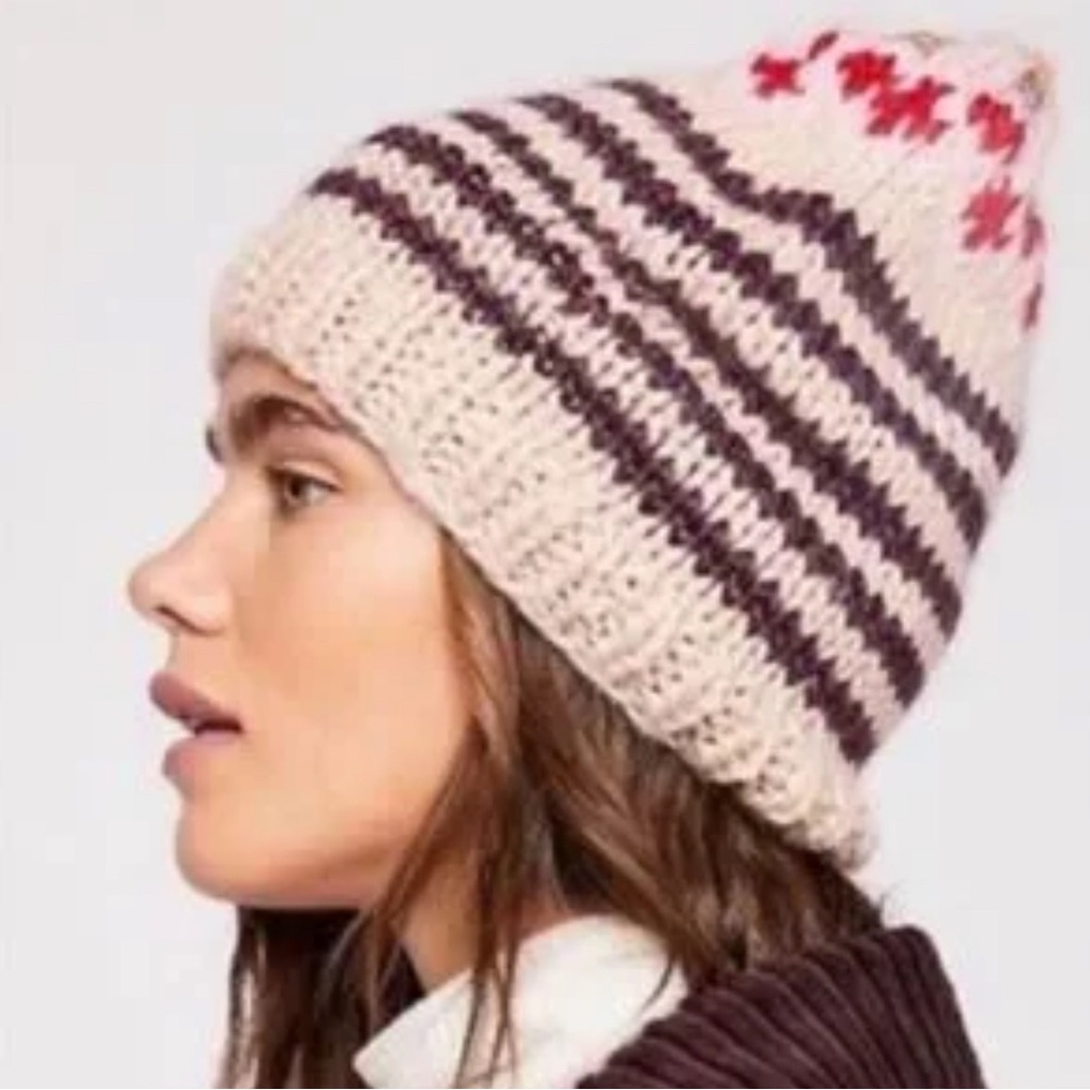 Free People Tullamore Chunky Knit Beanie